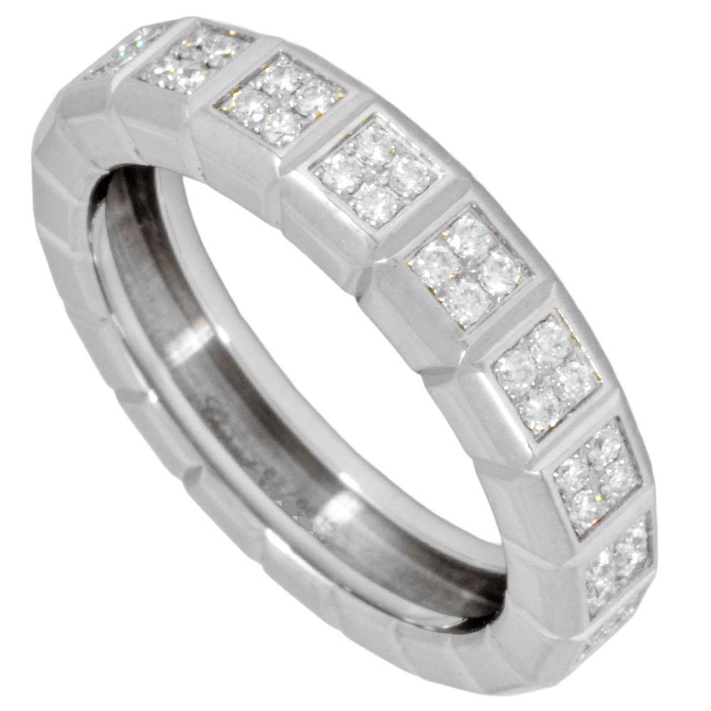 CHOPARD 18k Silver Diamond Ring